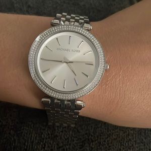 Michael Kors silver watch